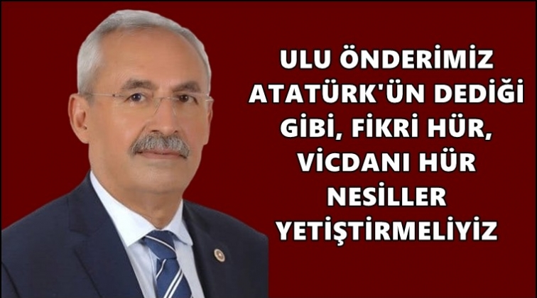 Kaplan'dan 23 Nisan kutlama mesajı