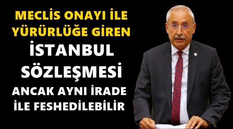 Kaplan'dan İstanbul S&ouml;zleşmesi tepkisi