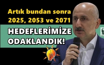 Karaismailoğlu: 2071 hedeflerimize odaklandık
