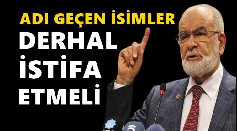Karamollaoğlu&rsquo;ndan Soylu'ya istifa&nbsp;&ccedil;ağrısı...