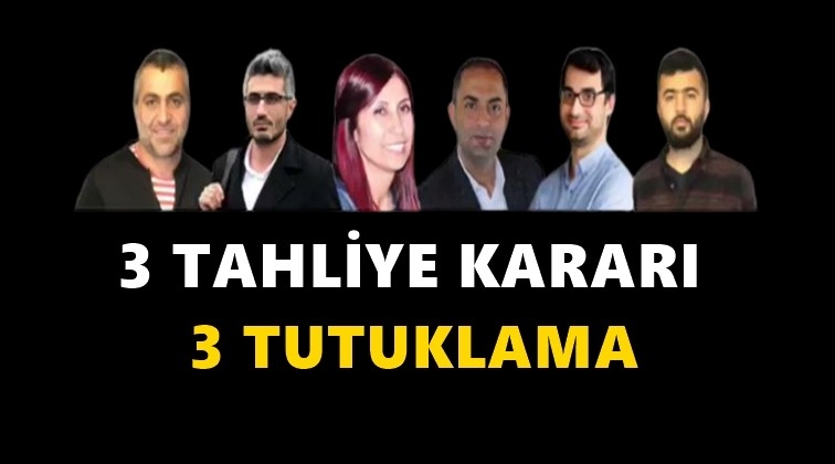 Terkoğlu, &Ccedil;elik ve Keser'e tahliye kararı!