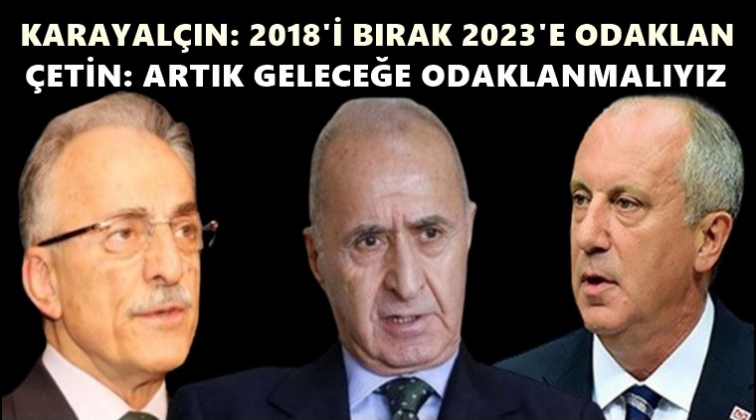 Karayal&ccedil;ın ve &Ccedil;etin, İnce ile ne g&ouml;r&uuml;şt&uuml;?