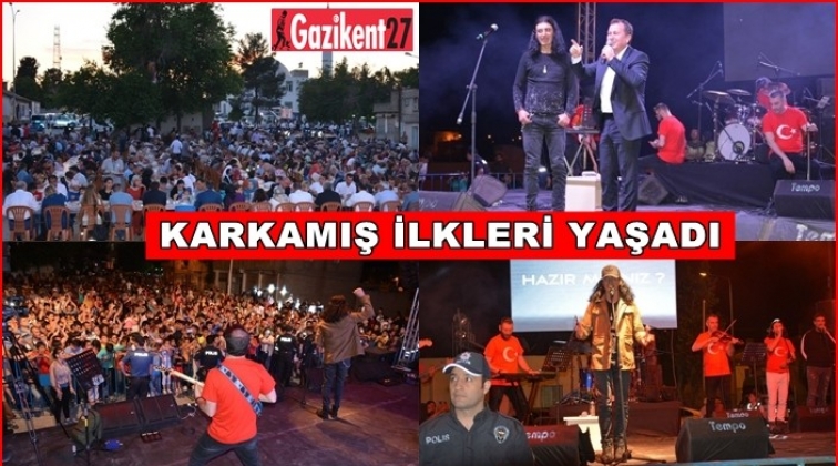 Karkamış Gen&ccedil;lik Ş&ouml;leni&rsquo;nde Murat Kekilli konseri
