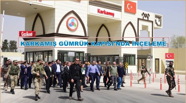 Karkamış G&uuml;mr&uuml;k Kapısı'nda inceleme