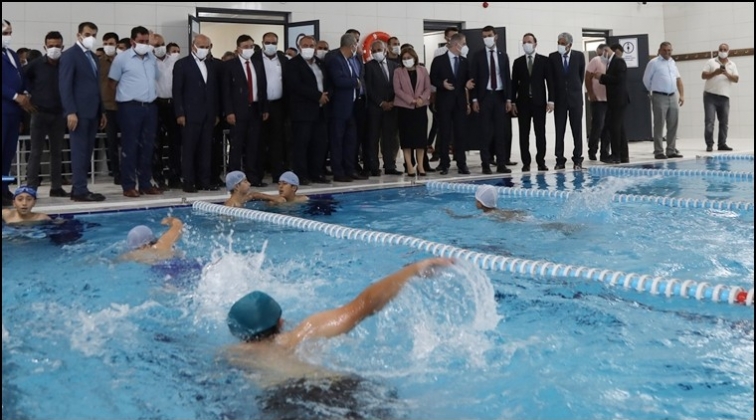 Karkamış Y&uuml;zme Havuzu t&ouml;renle a&ccedil;ıldı...
