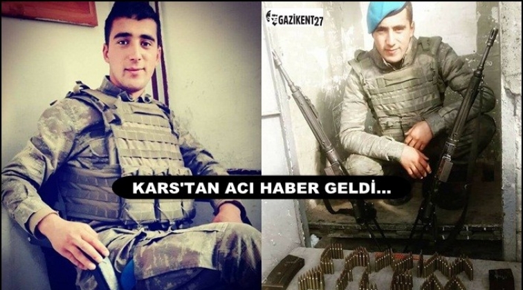 Kars'tan kahreden şehit haberi!