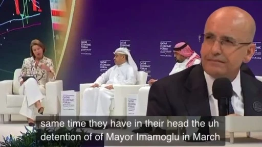 Katar'da Bakan Şimşek'e Ekrem İmamoğlu sorusu