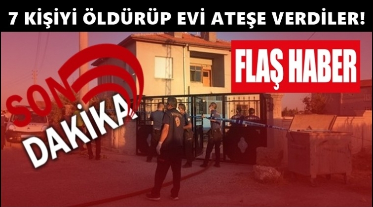 Katliam: Aynı aileden 7 kişiyi &ouml;ld&uuml;rd&uuml;ler!