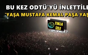 Kayseri'den sonra ODT&Uuml;'de İzmir Marşı'yla inledi