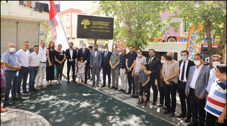 Kemal Bağcı parkı revize edilerek yeniden a&ccedil;ıldı