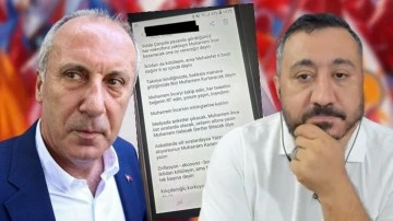 Kemal Özkiraz'dan bomba Muharrem İnce iddiası!