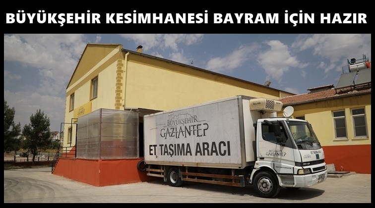 Kesimhanede hazırlıklar tamamlandı