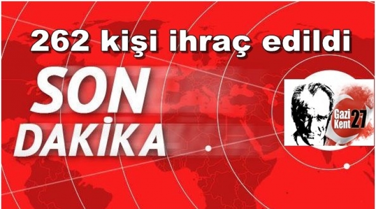 KHK ile 262 kişi g&ouml;revlerinden ihra&ccedil; edildi