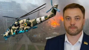Kiev'de helikopter düştü, İçişleri Bakanı öldü!