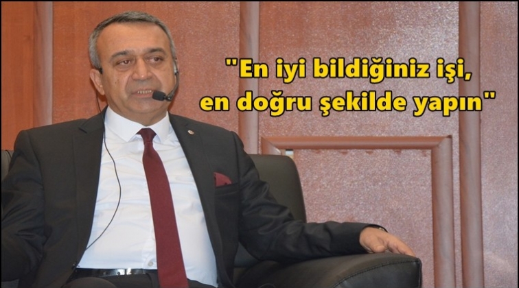 Kileci, tecr&uuml;belerini paylaştı