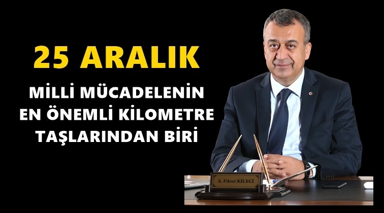 Kileci'den 25 Aralık mesajı