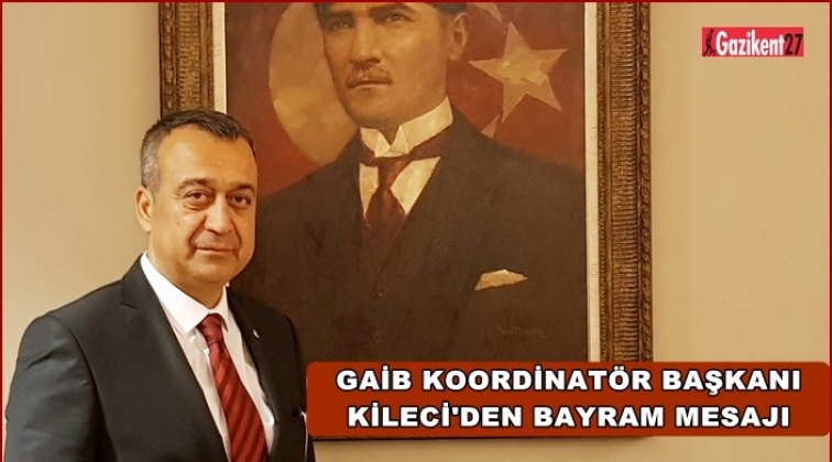 Kileci&rsquo;den bayram kutlaması