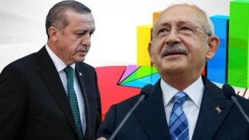 Kılıçdaroğlu 12 puan geriden geldi, Erdoğan'ı geçti