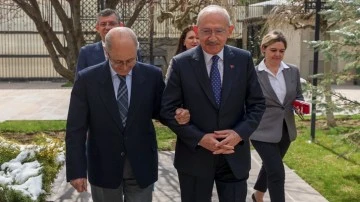 Kılıçdaroğlu, Ahmet Necdet Sezer ile görüştü