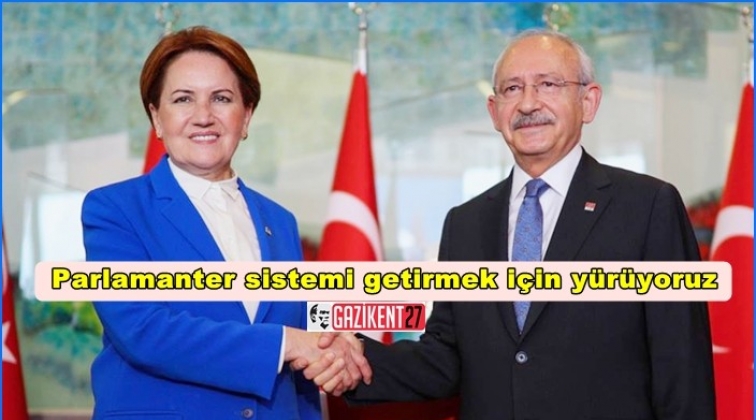 Kılıçdaroğlu - Akşener görüşmesi sona erdi