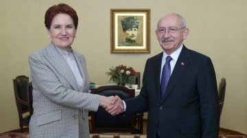 Kılı&ccedil;daroğlu, Akşener&rsquo;i ağırladı...