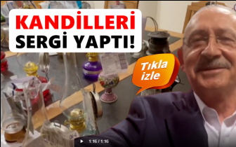 Kılıçdaroğlu, Bahçeli'nin kandillerini sergiledi!