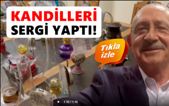Kılı&ccedil;daroğlu, Bah&ccedil;eli'nin kandillerini sergiledi!