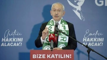 Kılı&ccedil;daroğlu: Bize katılın ki değiştirelim...