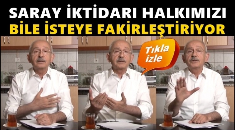 Kılı&ccedil;daroğlu: Bizi daha da yoksullaştırmak istiyorlar!