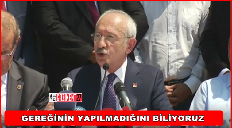 Kılı&ccedil;daroğlu: Bu belgeyi ilk kez a&ccedil;ıklıyoruz