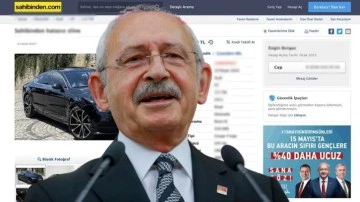 Kılıçdaroğlu bu kez Sahibinden'e reklam verdi