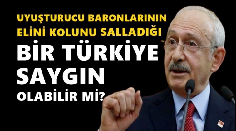 Kılı&ccedil;daroğlu: Bu talan d&uuml;zenine son vereceğiz!