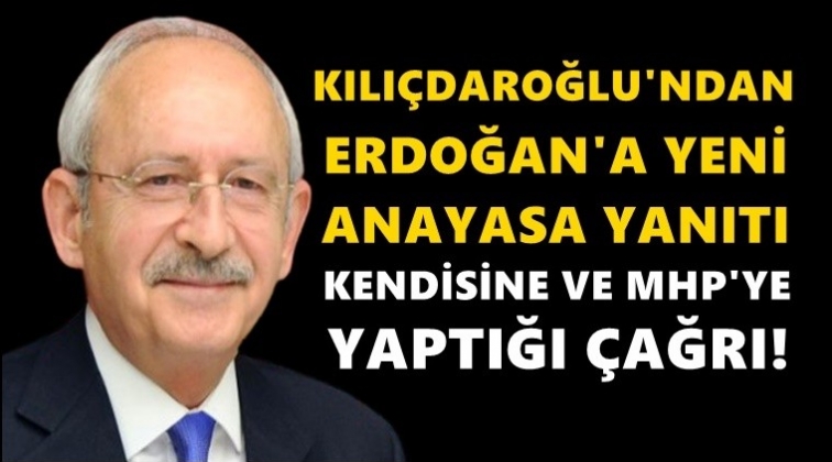 Kılıçdaroğlu: Büyük bir olasılıkla MHP'ye çağrı yaptı!