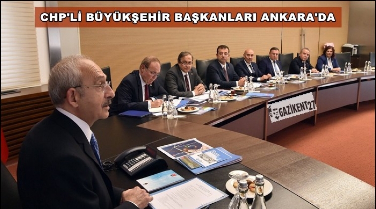 Kılıçdaroğlu, CHP’li Belediye Başkanları ile görüştü