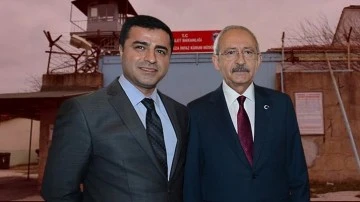 Kılıçdaroğlu, Demirtaş'ı ziyaret etti