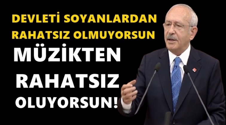 Kılı&ccedil;daroğlu: Devleti soyanlardan rahatsız olmuyorsun!