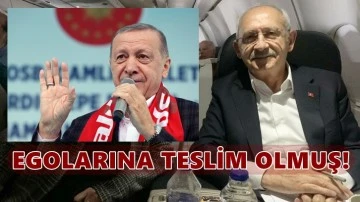 Kılıçdaroğlu: Erdoğan egolarına teslim olmuş bir adam!