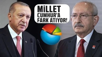 Kılıçdaroğlu, Erdoğan'ı geçti, Millet İttifakı fark attı!