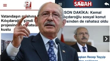 Kılıçdaroğlu: Erdoğan'ın propaganda aparatları...