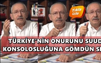 Kılı&ccedil;daroğlu, Erdoğan'a seslendi...