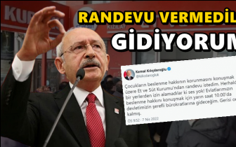 Kılı&ccedil;daroğlu, Et ve S&uuml;t Kurumu'na gidiyor!