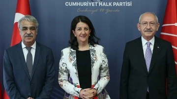 Kılıçdaroğlu ile HDP eş başkanlarının görüşmesi başladı
