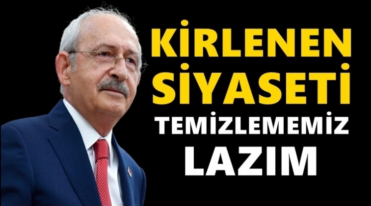 Kılı&ccedil;daroğlu: Hesap vermeye hazırız ve talibiz...