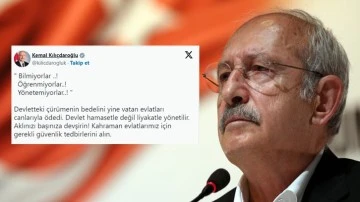 Kılıçdaroğlu: Hiç kimse yalnızlığımdan cesaret almasın!