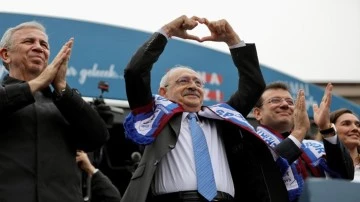 Kılı&ccedil;daroğlu, İmamoğlu ve Yavaş'a yoğun ilgi...
