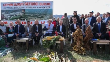Kılıçdaroğlu, kapatılan tekel fabrikasının önünden seslendi