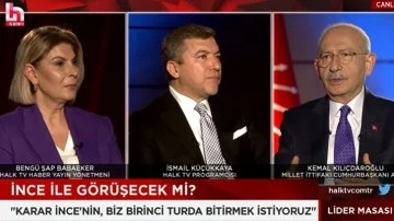 Kılıçdaroğlu: Karar İnce'nin, biz birinci turda bitireceğiz...