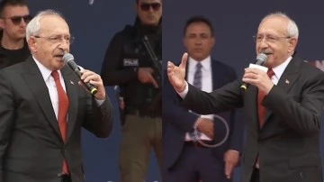 Kılı&ccedil;daroğlu mitinge &ccedil;elik yelekle &ccedil;ıktı!