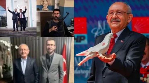 Kılı&ccedil;daroğlu&rsquo;na beyaz g&uuml;vercinleri getiren ismin kalaşnikofla fotoğrafları ortaya &ccedil;ıktı!