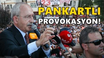 Kılıçdaroğlu’na Yalova'da pankartlı provokasyon